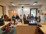 Naši osmáci konverzovali se spolužáky z italského Viareggia
