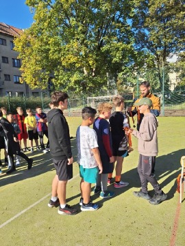 Turnaj v minifotbalu na školním hřišti