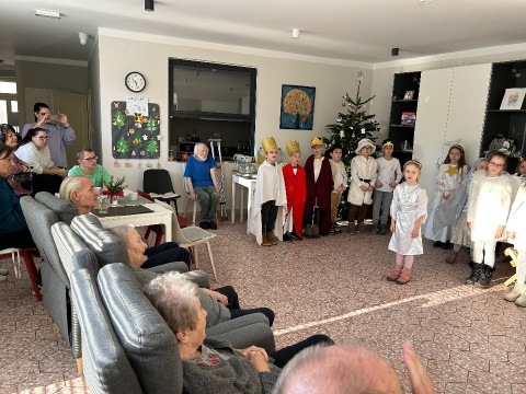 2.B a její vánoční vystoupení