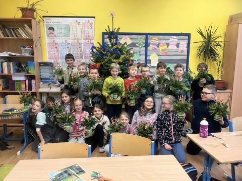 Adventní tvoření u třeťáků