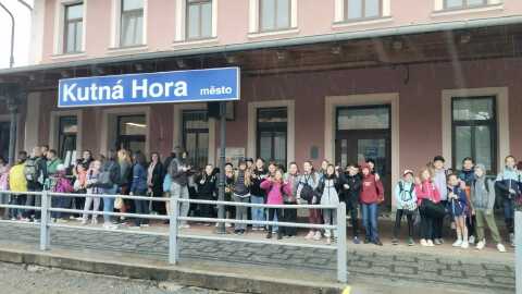 Čtvrťáci na škole v přírodě - 1. den
